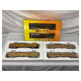 Rail King 4-Car Union Pacific Passenger Train Set