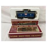 Lot of 2 K-Line O/027 Gauge Electric Train Cars in