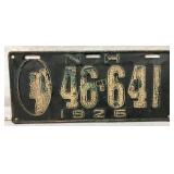 New Hampshire 1926 License Plate 46-641 with Profi