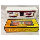Lot of 2 Rail King by MTH Electric Trains O and O-