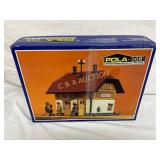 Pola LGB Model 903 Toilet Block with Tiled Roof in