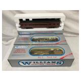Lot of 3 Williams Electric Trains Sixty Foot Luxur