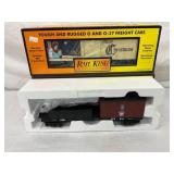 Lot of 2 Rail King O and O-27 Freight Cars by MTH