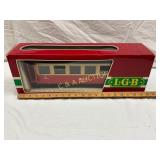 LGB Lehmann No. 3064 RhB Passenger Car Model in Or