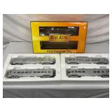 Rail King MTH Electric Trains 4-Car Santa Fe Passe