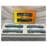 Rail King MTH Electric Trains Santa Fe 4-Car Passe