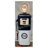 Tokheim Model 300 Gas Pump with Pure Oil Branding
