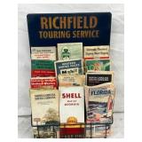 Richfield Touring Service Metal Store Display With