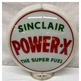 Sinclair Power-X Plastic Gas Pump Globe with 13-In