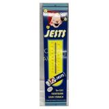 Porcelain Advertising Thermometer Sign for Jets An