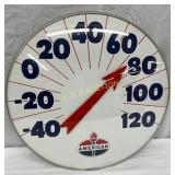 18-Inch American Thermometer with Glass Front