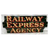 39 x 15 Porcelain Railway Express Agency Sign