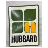 36" x 48" Embossed Hubbard Feeds Advertising Sign