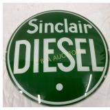 Sinclair Diesel Gas Pump Lens, 13 Inches