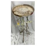 Original Metal Atlantic Motor Oil Can Display