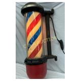 33-Inch Illuminated Barber Pole by Emil J. Paidaro