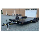 2025 18ft. Big Tex 70DM-18BK Open Car Hauler Trail