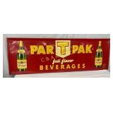 Embossed 1952 PAR-T-PAK Metal Party Pack Beverage