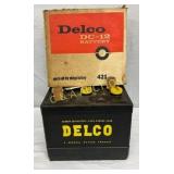 NOS 6-Volt Delco DC-12  Battery with Orig Box