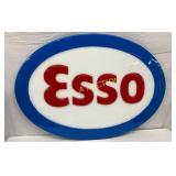 Nos 42×30 Lexan Esso Sign with Embossed Letters
