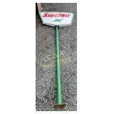 Sinclair Porcelain Gas Station Sign with Pole, 18-