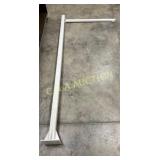 13-Foot Powder-Coated Sign Pole with Arm