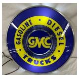 15-Inch GMC Gasoline and Diesel Spinner Advertisin