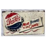 57-Inch x 33-Inch Embossed Self-Framed Pepsi-Cola