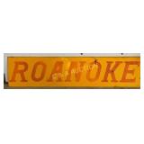 77" x 18" Roanoke Sign