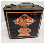 Penn-Rad 2-Gallon Motor Oil Can with Original Grap