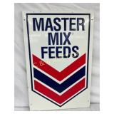 22 1/2 x 34 1/2 in Embossed Master Mix Feeds Metal