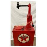 19´´ x 42´´ Texaco Kerosene Pump with Hand Crank