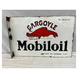 1932 Gargoyle Mobil Oil Flange 24x18
