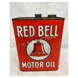 Red Bell Motor Oil Two-Gallon