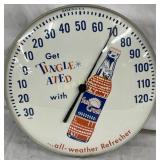 12-Inch Suncrest Advertising Thermometer with Drin