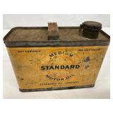 Standard Oil Company 1/2 Gallon Medium Motor Oil C