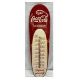 8 x 30-Inch Coca-Cola Cigar Thermometer with Drink