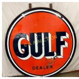5 1/2 Foot Gulf Dealer Sign DS