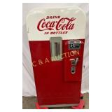 Restored Vendo Coca-Cola Drink Cooler with 5-Cent