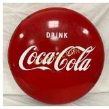 24-Inch Porcelain Coca-Cola Button
