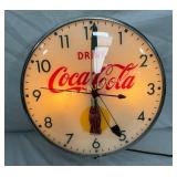 Original 15-Inch Coca-Cola Clock