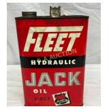 Fleet Hydraulic Jack Oil 1-Gallon Can