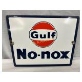 11 1/2 x 8 1/2 Inch Gulf No-Nox Porcelain Pump Pla