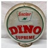 Sinclair Dino Supreme Gas Pump Globe with 13-Inch
