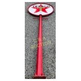 18.5-Foot Texaco Porcelain Pole Sign with 6-Foot D