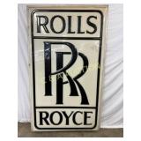 Embossed 50 1/2 x 85 1/2 Rolls-Royce Dealership Le