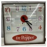 15 1/2 Inch Dr Pepper Pam Clock