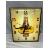 13 x 16 Illuminated NuGrape Soda Clock