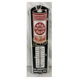 Porcelain Red Seal Battery Thermometer 7×27