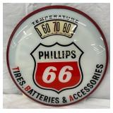 Original Phillips 66 13-Inch Bathroom Scale Thermo